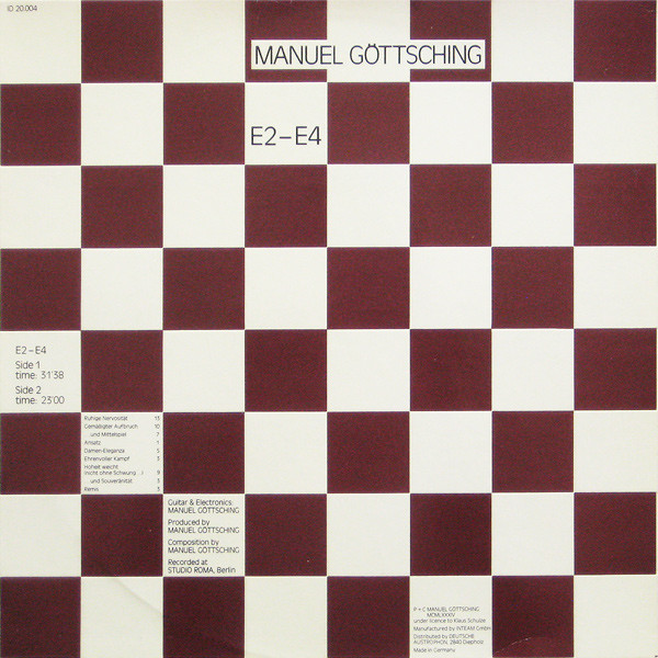 Manuel Göttsching — E2-E4