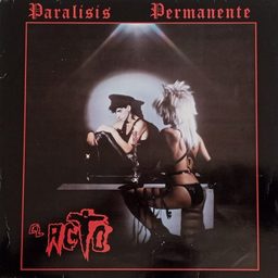 Parálisis Permanente — El Acto, sleeve