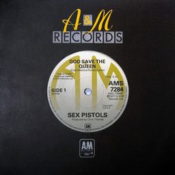 Sex Pistols — God Save the Queen, sleeve