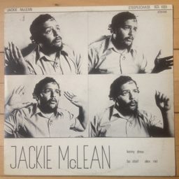 Jackie McLean — Live at Montmartre, sleeve