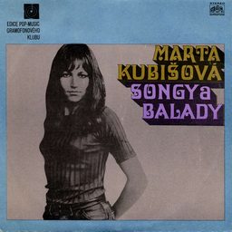 Marta Kubišová — Songy a Balady, sleeve