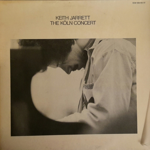Keith Jarrett — The Köln Concert (1975, ECM Records) vinyl record cover