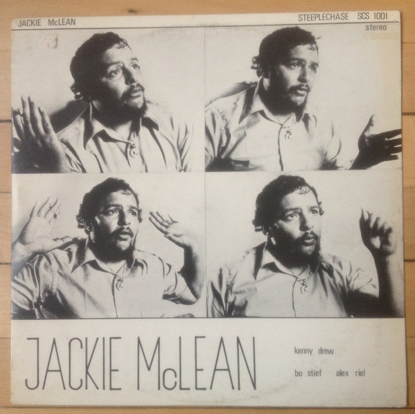 Jackie McLean — Live at Montmartre (1972, SteepleChase) vinyl record cover