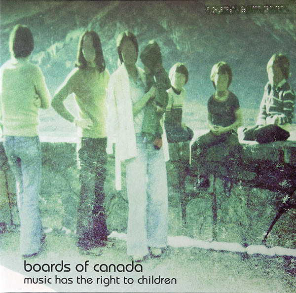 Boards of Canada — Music Has the Right to Children (1998, Warp Records) vinyl record cover