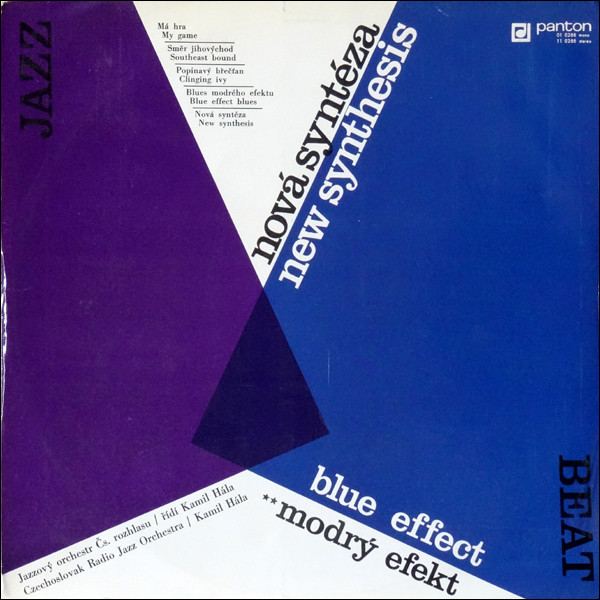Blue Effect — Nová syntéza, copertina