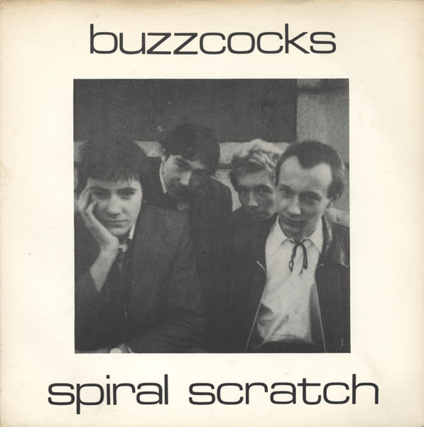 Buzzcocks — Spiral Scratch (1977, New Hormones) vinyl record cover